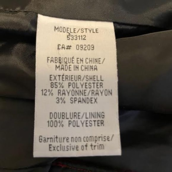 Cleo Red Coat size 2 - Picture 4 of 4